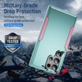 thumbnail image 4 of Decase Heavy-Duty Shockproof Military-Grade Dual Layer Protective Case for Samsung Galaxy S25 Ultra,Drop Protection, Anti-Scratch,Rugged Hard PC Phone Case for Samsung Galaxy S25 Ultra,H, 4 of 7