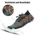 thumbnail image 7 of SAGUARO Womens Water Shoes Mens Aqua Shoes Quick Dry Sports Beach Swim Diving With Non-Slip Sole Gray, 7 of 7