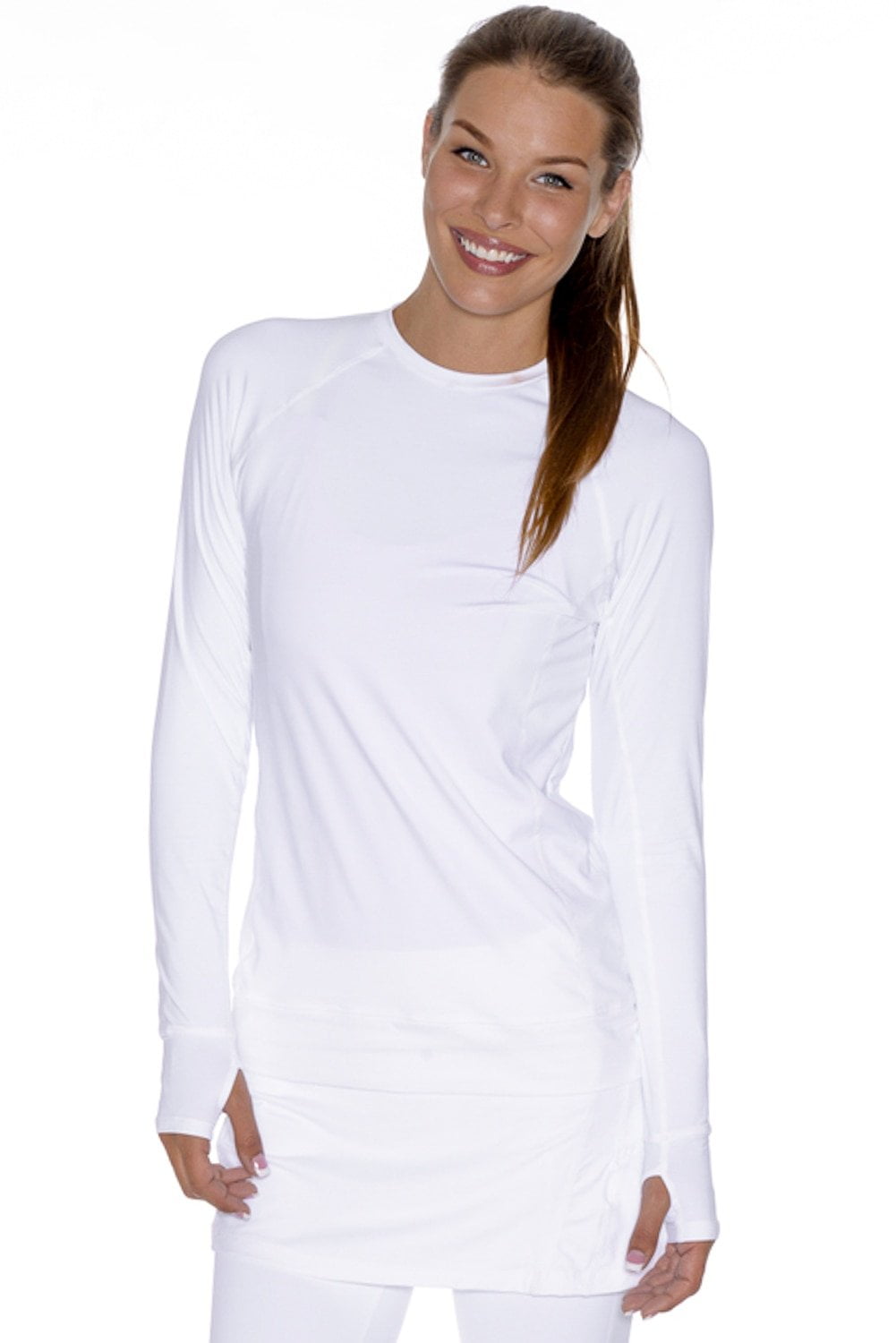 BloqUV BloqUV Women's Pullover TShirt (White, XSmall)