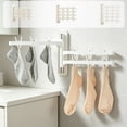 thumbnail image 1 of TTJ Rotating Drying Rack Foldable Multi Clip Hanger Wall Mounted No Drill Laundry Organizer for Socks Underwear Delicates and Space Saving Drying, 1 of 7
