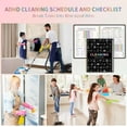 thumbnail image 5 of Adhd Cleaning Planner, Adhd Planner Cleaning Schedule and Checklist Notebook, Daily To Do List Notepad Adhd Tools for Adults, Daily Task Checklist Time Management Productivity Tools, 5 of 6