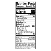 Happy Baby Clearly Crafted, Stage 2 Meals, Bananas Plums & Granola, Organic Baby Food Pouches, 4 oz. (8 pack)