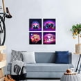 thumbnail image 3 of Gaming Wall Decor Gamer Room Wall Decor for Boys Modern Graffiti Canvas Wall Art for Men Bedroom Retro Vedio Gamepad Headphone Pictures Kids Colorful Street Pop Artwork Home Decor 12x12" 4 Pcs, 3 of 6
