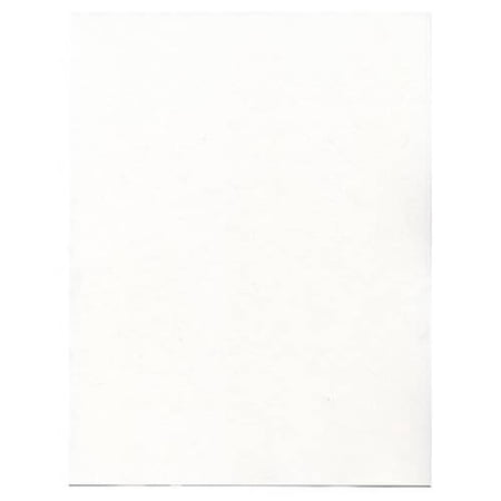 JAM Paper 8.5" x 11" Vellum Bristol 110 lb Index Cover Cardstock, White ...