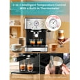 Gevi Espresso Machine with steamer 15 Bar Cappuccino Coffee Maker for Latte Mocha