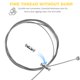 thumbnail image 5 of Abrazadera de cable de acero inoxidable de doble orificio, 20 unidades, 5 of 5