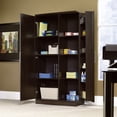 thumbnail image 4 of Multi-Purpose Living Room Kitchen Cupboard Storage Cabinet Armoire in Brown, 4 of 5