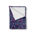 thumbnail image 2 of Leaf Print Soft Flannel Fleece Blanket, Composition of Paisley and Flowers Oriental Arrangement Persian Teardrop Motifs, Cozy Plush for Indoor and Outdoor Use, 50" x 60", Multicolor, by Ambesonne, 2 of 6