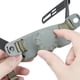 thumbnail image 5 of Correa de bloqueo para la cabeza del casco Cordón ajustable para deportes al aire libre gris, 5 of 6