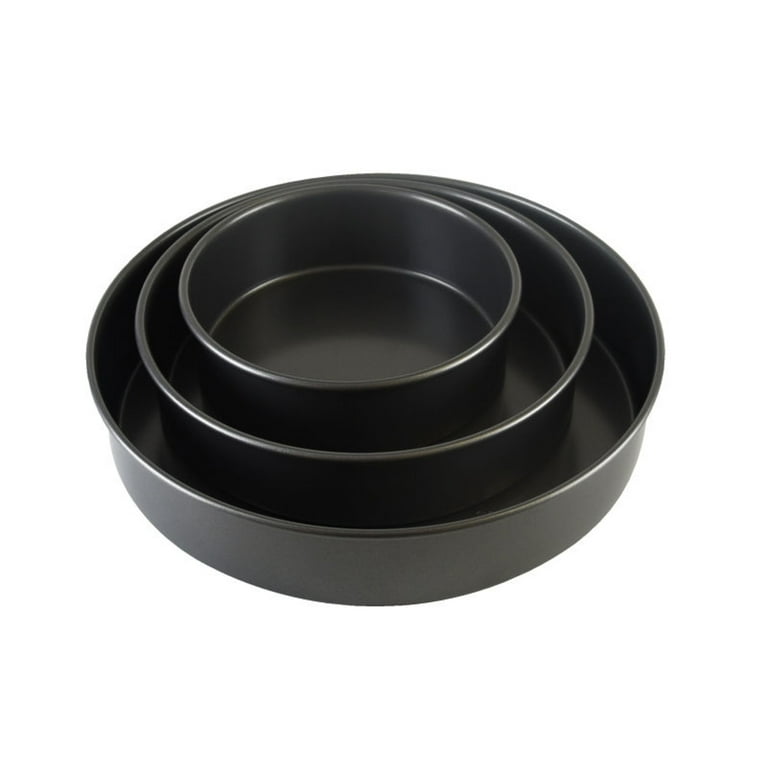 3-Piece Professional Non-Stick Round Cake Pan Set 3-Piece Professional Non-Stick Round Cake Pan Set
