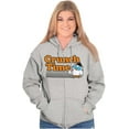 thumbnail image 4 of Mr. Owl Crunch Time Tootsie Pop Funny Zip Up Hoodie Men's Women's Brisco Brands S, 4 of 6