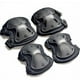 thumbnail image 1 of Traje de rodillera de una pieza con diamantes para fanáticos militares, equipo de campo, rodilleras, coderas, equipo de protección para deportes de equitación, conjunto de 4 piezas, 1 of 3