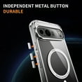 thumbnail image 5 of Decase Magnetic Case Compatible with Google Pixel 9 Pro XL/9 Pro/9, Clear Slim Thin Full-Body Shockproof Protective Cover Compatible with MagSafe Wireless Charger for Woman Man,Clear, 5 of 8