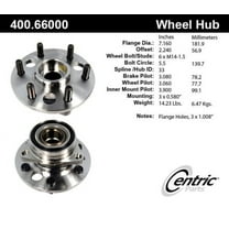 CENTRIC PARTS - HUB Fits select: 1988-1994 CHEVROLET GMT-400, 1989-1994 GMC SIERRA