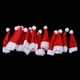 thumbnail image 4 of 20pcs DIY Nad Candy Santa Claus Hat Doll Crafts Sunnimix mini sombreros de santa, 4 of 8