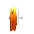 thumbnail image 3 of Uutvmp Halloween Hanging Ghost, Ghost Pendant Decorations Lamp,Cute Light Up Flying Ghost Decoration,Halloween Ghost Light with Flexibly Adjusted Poses,Hanging Decorations Outdoor (Orange Light), 3 of 9