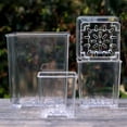 thumbnail image 4 of Flowerpot Acrylic Transparent Orchid Planter Breathable Hydrophobic Bottom Drainage Plant Pot Tuber Growth Planter, 4 of 8