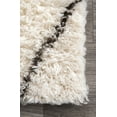 thumbnail image 3 of nuLOOM Nida Plush Shag Area Rug, 8', Ivory, 3 of 4