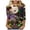 Multicolor, variant on DDAPJ pyju Mardi Gras Shirts for Women 3/4 Sleeve Mask Graphic Casual Round Neck Tunic Tops New Orleans Carnival Party Tee Shirt Holiday Blouses Multicolor 5XL
