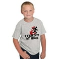 thumbnail image 5 of Tried It Home Nerd Science Project Crewneck T Shirts Boy Girl Teen Brisco Brands XS, 5 of 5