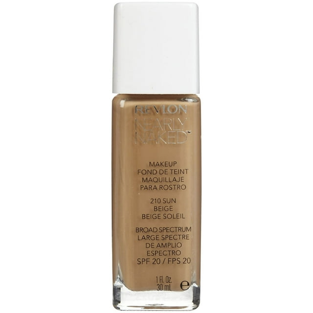 Maquillaje Revlon Nearly Naked Liquid SPF 20 30 ml #210 Sun Beige