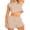 Khaki, variant on Fsshion Two Piece of Sets for Womens Summer Plus Size Casual Solid Color Round-Neck Hooded Vest Pocket Shorts Casual Two Piece Suit