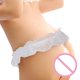 thumbnail image 4 of Gibobby Tangas de sexy mujer Ropa interior de encaje Womes Bragas Sexy Soft SeamlessTrim Briefs Hipster Bragas para damas(Blanco,Talla única), 4 of 4