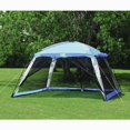 thumbnail image 1 of Texsport Montana Outdoor Camping Instant Screen Arbor Shade Canopy Tent, Blue, 1 of 2