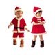 thumbnail image 5 of Conjunto de vestido rojo de Navidad para niños, traje de Papá Noel, ropa de fiesta, Año Nuevo, 5 of 5