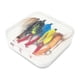 thumbnail image 1 of 5 Piezas Señuelos Artificiales Señuelos de Pesca con Ganchos Juego de Señuelos de Pesca con Mosca para Tipo de Pescado, 1 of 9