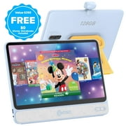 Contixo 15.6" Kids Tablet, 2025 Model, 80 FREE Disney eBooks, 128GB Storage, 8GB RAM, Dual Camera, Desktop PC, Android - Plug-In Required