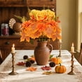 thumbnail image 5 of hengsof Fall Artificial Flowers Decoration Maple Leaf Stem Pumpkin Branch Sunflower and Berries for Fall Thanksgiving Home Kitchen Festival Decoration, 5 of 6