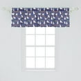thumbnail image 2 of Ambesonne Easter Window Valance, Floral Bunnies Poses, 54" X 18", Multicolor, 2 of 3