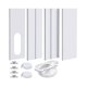 thumbnail image 1 of Kit de ventana de aire acondicionado portátil con acoplador 2 en 1, ventilación de ventana de CA universal para manguera de 5,1 pulgadas/, 1 of 5