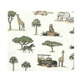 thumbnail image 3 of Hudson Baby Cotton Flannel Receiving Blankets, Going On Safari, One Size, 3 of 6