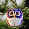 thumbnail image 4 of PEIBang Christmas Animal Hanging Decor,2D Acrylic Christmas Tree Owl Ornaments,Forest Animal Hanging Decorations for Home Party and Office, 4 of 6