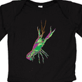 thumbnail image 4 of Inktastic Mardi Gras Crayfish Artsy Boys or Girls Long Sleeve Baby Bodysuit, 4 of 5