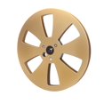 thumbnail image 1 of Yimiti 1/4 7 Inch Aluminum Alloy Empty Tape Reel:For Teac,Optimal Sound,Good Quality,Gold, 1 of 9