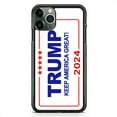 thumbnail image 1 of President Trump Keep America Great 2024 Slim Shockproof Hard Rubber Custom Case Cover For iPhone 11 Pro Max, 1 of 5