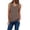 Coffee, variant on Tiqkatyck Tank Top for Women Ladies' Fashion Summer Top Casual Solid Color Sleeveless Shirts Tank Tops With Built In Bras Summer Tops for Women Army Green L