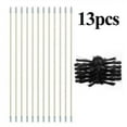 thumbnail image 1 of Chimney Cleaner Brush Clean Rotary Sweep Fireplace Kit Rod Tool Set, 1 of 8