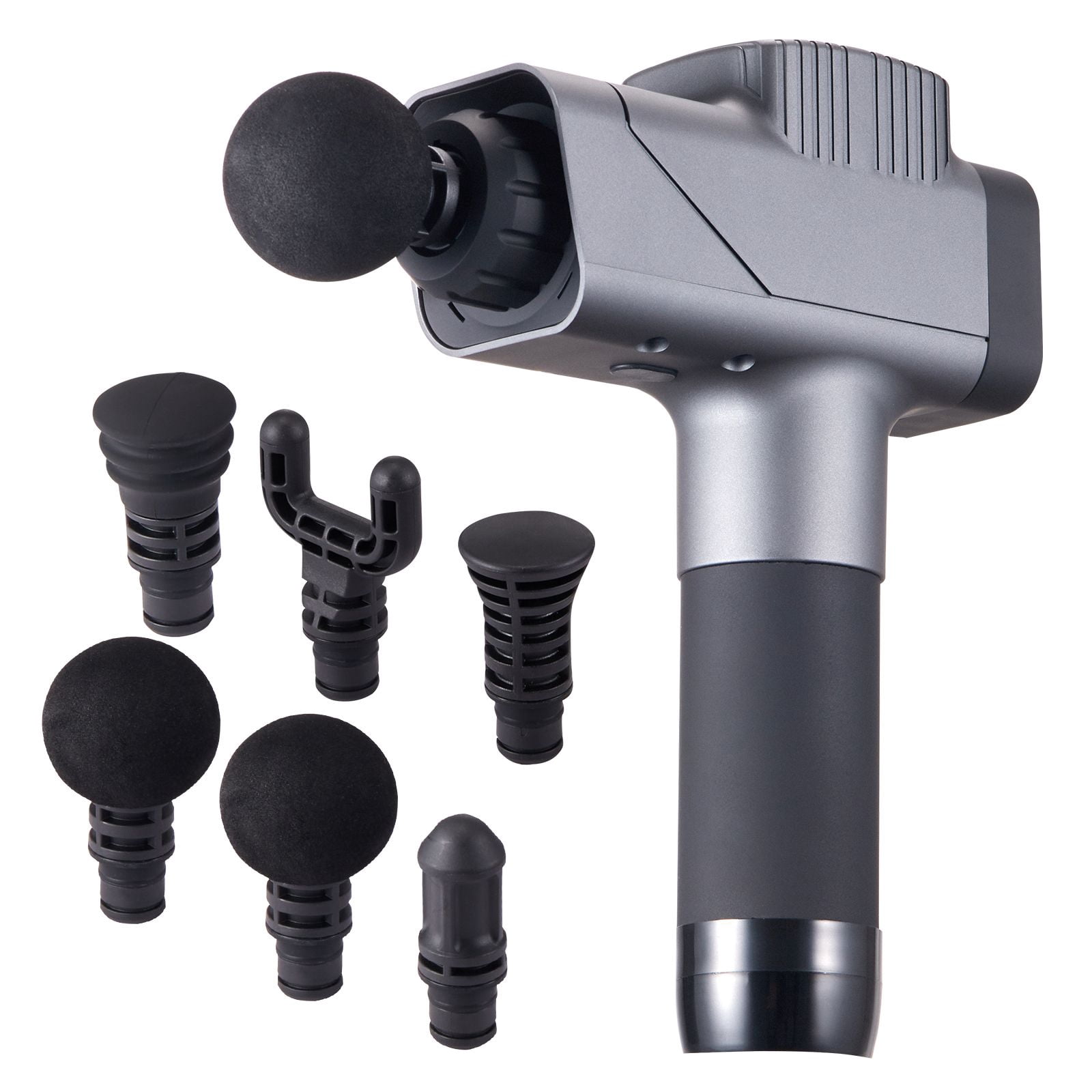 Massage Gun Deep Tissue Brushless Motor 8 Speeds 6 Heads 2500mAh 10mm Amplitude for Post-Workout Recovery