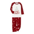 thumbnail image 3 of Nituyy Merry Christmas Family Matching Pajamas Sets Plaid Deer Print Holiday Xmas Pjs Sleepwear For Family, 3 of 10
