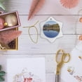 thumbnail image 6 of 3drose, Usa, Idaho, Redfish Lake Lodge, Boat Dock - Us13 Jwi0132 - Jamie and Judy Wild, 3 inch Snowflake Porcelain Ornament, 6 of 7