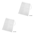 thumbnail image 4 of Wosthever Bolsa de leche de nueces con filtro de Malla reutilizable, red para café, té de la leche, fruta, zumo, vino, hierbas, filtro 80 Maschenweite 20*30cm 2Conjunto, 4 of 6