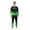 Men, variant on Halloween Pajamas, Family Matching Pajamas, Halloween Pajamas for Family, Halloween Family Pajama Set Black Green Bat Gradient Long Sleeve Pants for Spooky Season, Baby 12 Months