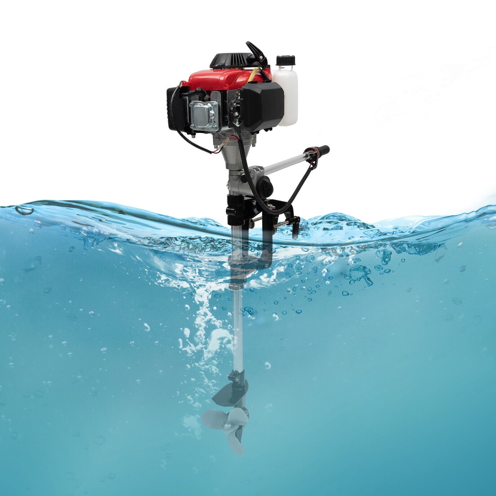 Heavy Duty Fishing 4-Stroke Outboard Boat Motor with Air Cooling System