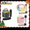 thumbnail image 2 of 【100% Original】JYX D17&D25&D32&TX05&D31 Mini Karaoke Bluetooth Speaker｜Powerful Bass｜Premium Microphone Set｜Portable KTV System, 2 of 10
