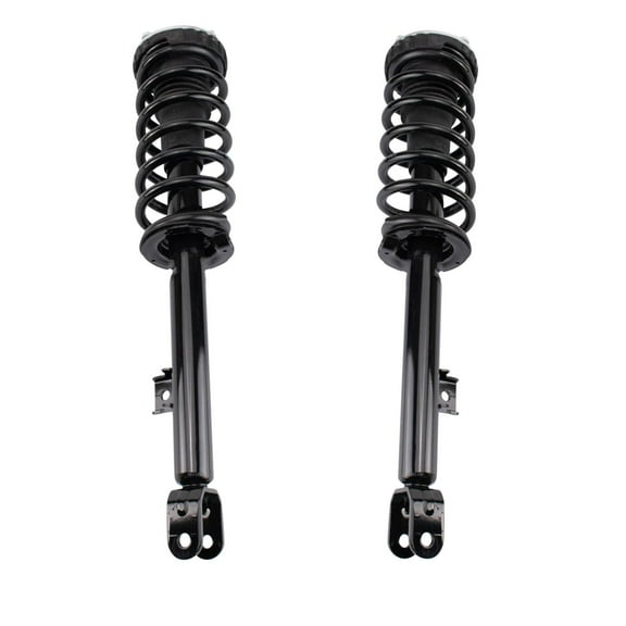 TRQ Front Strut & Coil Spring Assembly Set Driver & Passenger Sides Fits Select 17 Genesis G80 15-16 Hyundai