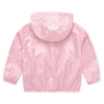thumbnail image 5 of Weebloom Unisex Kids Toddler Zipper Hoodie Boys Girls Sun Protection Jacket Sun Sunscreen Hoodie Jacket Lightweight Summer Breathable Outwear With Pockets Cooling Shirt 3-4 Years, 5 of 7